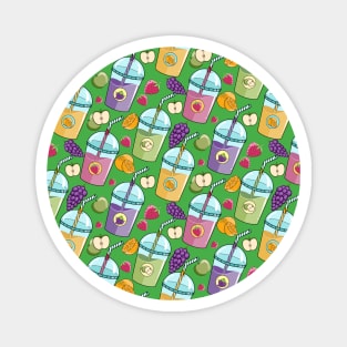 Juice Pattern Art Magnet